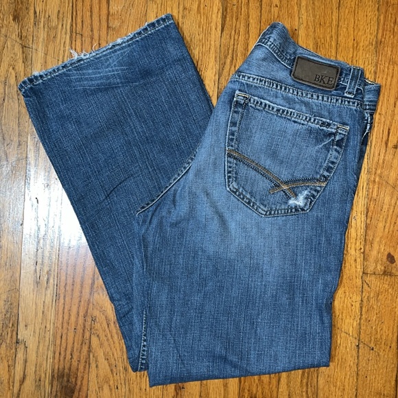 BKE Tyler distressed denim men's jeans Size 32 - Picture 8 of 10